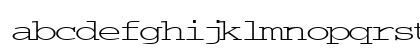 Machine Regular Lowercase Preview