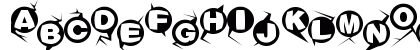 Machine-gun Regular Lowercase Preview