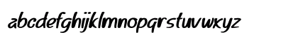 Madame Roi Bold Italic Lowercase Preview