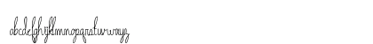 Madison Regular Lowercase Preview