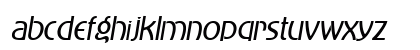 MadisonThin Oblique Lowercase Preview