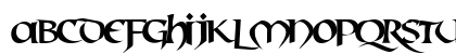 Mael Regular Lowercase Preview
