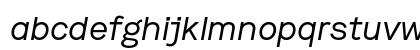 Maison Italic Lowercase Preview