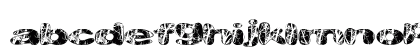 MajorVeins Regular Lowercase Preview