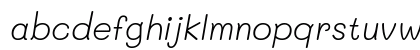 Mali Light Italic Preview
