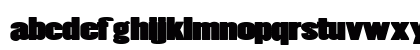 ManCalled68 Bold Lowercase Preview