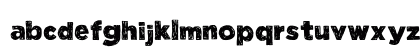 Manhattan Hand Bold Lowercase Preview