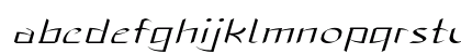 Manzega Extra-expanded Italic Preview