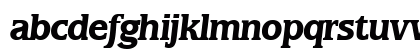 Marburg BoldItalic Lowercase Preview