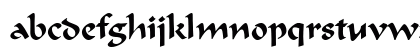 Marlin Normal Lowercase Preview