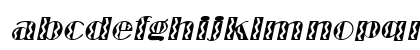 MarqueeFlash kursiv Lowercase Preview