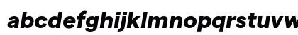 Matter SQ TRIAL Heavy Italic Lowercase Preview
