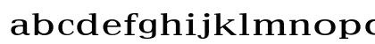 Maximus LT Std Medium Lowercase Preview