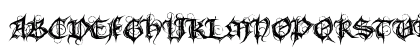 MB Gothic Spell Regular Lowercase Preview