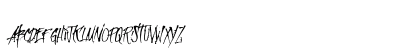 MCF Revolution ink Regular Lowercase Preview