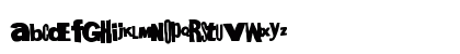 MegaGothic Regular Lowercase Preview