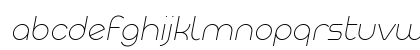 Meltix Light Italic Demo Regular Lowercase Preview