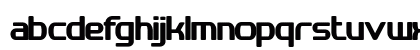 Mercuron Condensed Bold Lowercase Preview