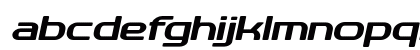 Mercuron Italic Lowercase Preview