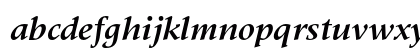 Meridien Bold Italic Preview