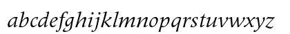 Meridien LT Std Italic Preview