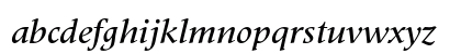 Meridien LT Std Medium Italic Preview