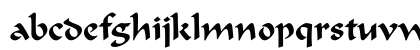Merlin Regular Lowercase Preview