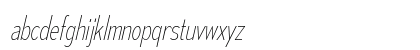 Mesmerize Condensed UltraLight Italic Lowercase Preview