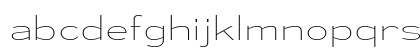 Mesmerize Expanded UltraLight Lowercase Preview