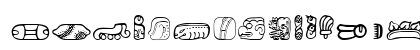 MesoAmerica Dings Three Regular Lowercase Preview