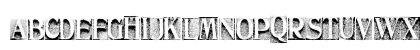 MetalBlockThree Regular Lowercase Preview
