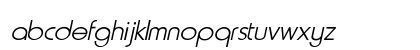 Metro Bold Italic Lowercase Preview
