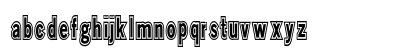 Metro College Condensed Regular Lowercase Preview