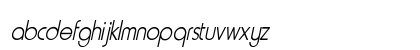 Metro-Condensed Bold Italic Preview
