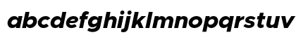 Metropolis Extra Bold Italic Preview