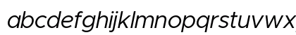 Metropolis Regular Italic Preview