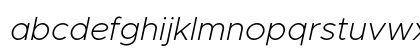 Metropolis Extra Light Italic Preview