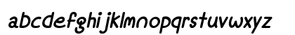 Mf Fine Again Italic Lowercase Preview