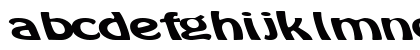 MICRODOT Regular Lowercase Preview