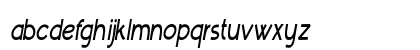 Middle School Condensed Italic Preview