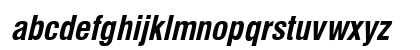 Milford Condensed Bold Italic Preview