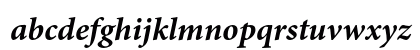 Minion Pro Bold Italic Preview