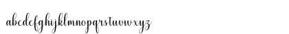 Mistletoe Demo Regular Lowercase Preview