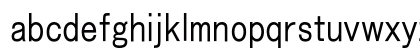 A-OTF MainichiNewspapersG Pro L Lowercase Preview