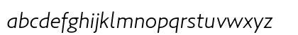 MO Citrine Pro Light Italic Preview