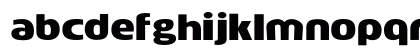 Mob Regular Lowercase Preview