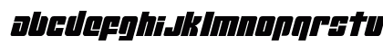 Mobile Infantry Italic Lowercase Preview