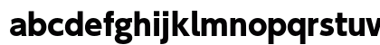 MO ClearTone SG Heavy Lowercase Preview