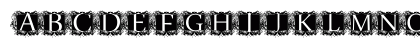 modern kerawang Regular Lowercase Preview