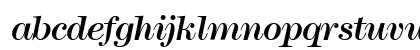 Modern438 RegularItalic Lowercase Preview